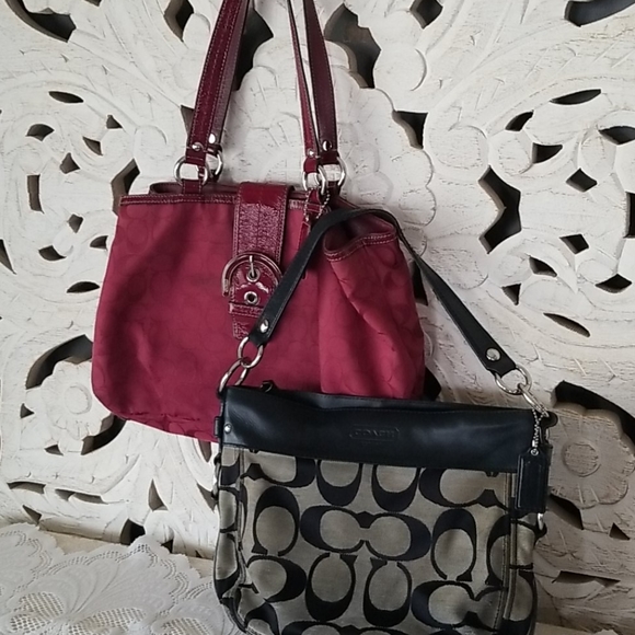 Coach Handbags - 2 Coach for 1 Purses Sale Well Loved! Get Both!